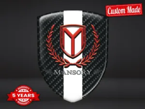 Mansory Logos Haut Gamme Auto Pro Max Stylé Design Durable